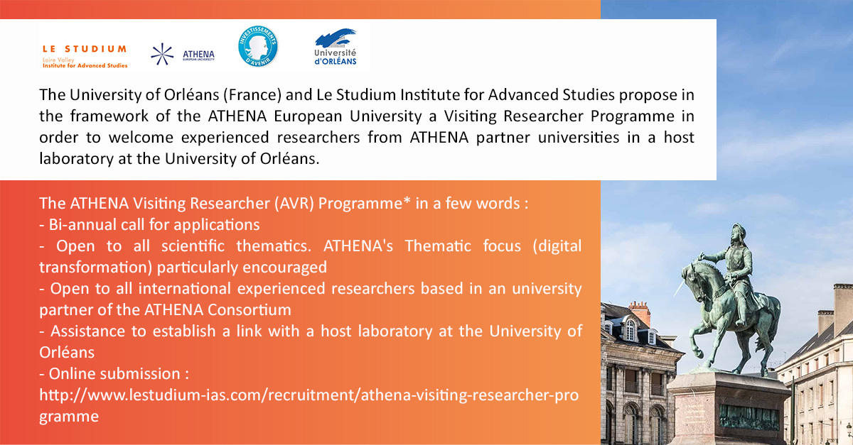 ATHENA Visiting Researcher Programme – Call for Applications