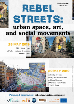 Rebel streets: urban space, art, and social movements