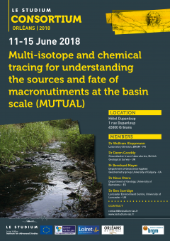 Multi-isotope and chemical tracing for understanding the sources and fate of macronutrients at the basin scale (MUTUAL)
