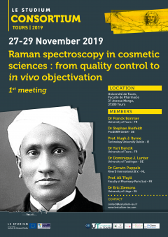 Raman spectroscopy in cosmetic sciences : From quality control to in vivo objectivation