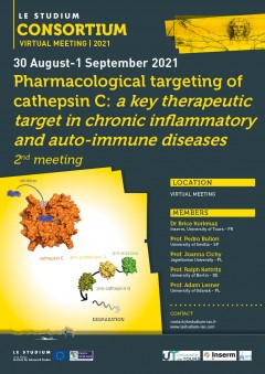Pharmacological targeting of cathepsin C