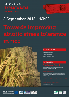 Towards improving abiotic stress tolerance in rice Towards improving abiotic stress tolerance in rice