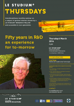 Fifty Years in R&D : An experience for tomorrow Fifty Years in R&D : An experience for tomorrow