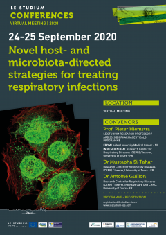 Novel host- and microbiota-directed strategies for treating respiratory infections