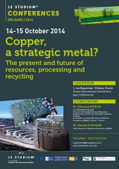 Copper, a strategic metal? The present and future of resources, processing and recycling Copper, a strategic metal? The present and future of resources, processing and recycling
