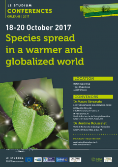 Species spread in a warmer and globalized world Species spread in a warmer and globalized world