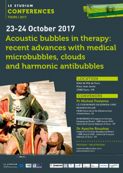 Acoustic bubbles in therapy: recent advances with medical microbubbles, clouds and harmonic antibubbles Acoustic bubbles in therapy: recent advances with medical microbubbles, clouds and harmonic antibubbles