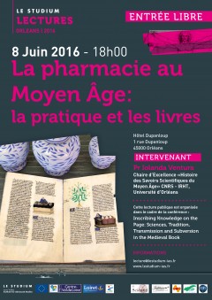 La pharmacie au Moyen Âge: la pratique et les livres La pharmacie au Moyen Âge: la pratique et les livres