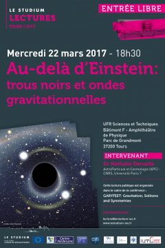 Au-delà d’Einstein: trous noirs et ondes gravitationnelles Au-delà d’Einstein: trous noirs et ondes gravitationnelles