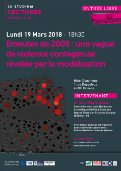 Emeutes de 2005 : une vague de violence contagieuse révélée par la modélisation Emeutes de 2005 : une vague de violence contagieuse révélée par la modélisation