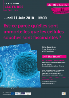 Est-ce parce qu'elles sont immortelles que les cellules souches sont fascinantes ? Est-ce parce qu'elles sont immortelles que les cellules souches sont fascinantes ?