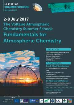 The Voltaire Atmospheric Chemistry Summer School: Fundamentals for Atmospheric Chemistry The Voltaire Atmospheric Chemistry Summer School: Fundamentals for Atmospheric Chemistry