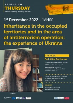 Inheritance in the occupied territories and in the area of antiterrorism operation: the experience of Ukraine