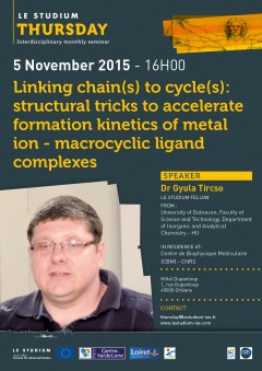 Linking chain(s) to cycle(s): structural tricks to accelerate formation kinetics of metal ion - macrocyclic ligand complexes Linking chain(s) to cycle(s): structural tricks to accelerate formation kinetics of metal ion - macrocyclic ligand complexes