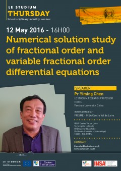 Numerical solution study of fractional order and variable fractional order differential equations Numerical solution study of fractional order and variable fractional order differential equations