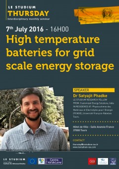 High temperature batteries for grid scale energy storage High temperature batteries for grid scale energy storage