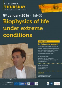 Biophysics of life under extreme conditions Biophysics of life under extreme conditions