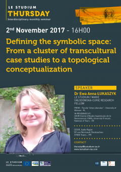 Defining the symbolic space: From a cluster of transcultural case studies to a topological conceptualization Defining the symbolic space: From a cluster of transcultural case studies to a topological conceptualization