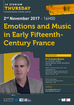 Emotions and Music in Early Fifteenth-Century France Emotions and Music in Early Fifteenth-Century France