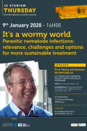 It’s a wormy world - Parasitic nematode infections: relevance, challenges and options for more sustainable treatment