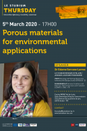 Porous materials for environmental applications