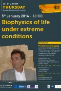 Biophysics of life under extreme conditions