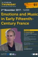 Emotions and Music in Early Fifteenth-Century France