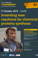 Inventing new reactions for chemical proteins synthesis