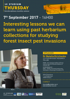Interesting lessons we can learn using past herbarium collections for studying forest insect pest invasions