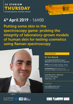 Putting some skin in the spectroscopy game : probing the integrity of laboratory-grown models of human skin for testing cosmetics using Raman spectroscopy