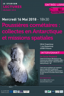 Poussières cométaires : collectes en Antarctique et missions spatiales