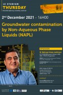 Groundwater contamination by Non-Aqueous Phase Liquids (NAPL)