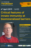 Critical features of innate immunity at biomineralized barriers