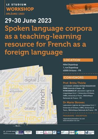 Spoken language corpora as a teaching-learning resource for French as a foreign language
