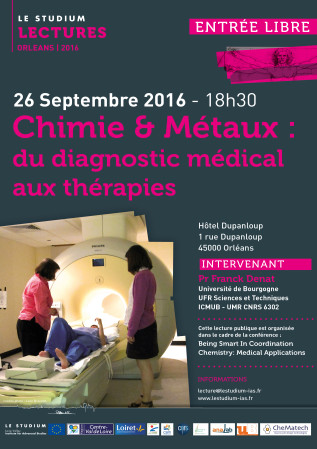Chimie & Métaux :  du diagnostic médical aux thérapies Chimie & Métaux :  du diagnostic médical aux thérapies