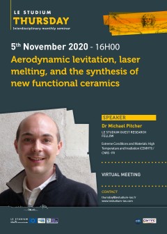 Aerodynamic levitation, laser melting, and the synthesis of new functional ceramics
